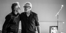 <p>Bruno Vetters en Jos Verhoogen &copy; Caroline Tanghe</p>
